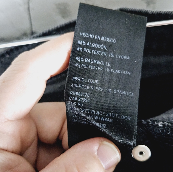 BDG UO URBAN OUTFITTERS | crop twig high rise skinny distressed frayed hem jeans - Picture 10 of 10